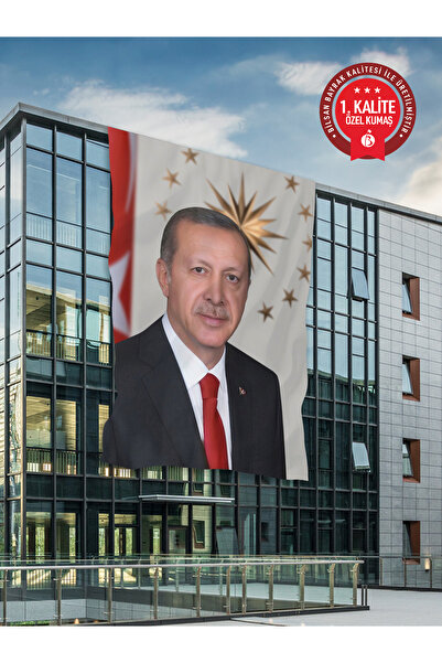 Bilsan Recep Tayyip Erdoğan Posteri 200x300 cm - Raşel Kumaş 1. Kalite