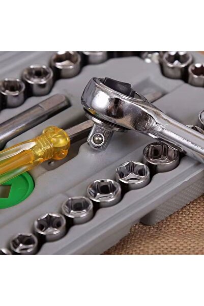 hoffmans Premium Tool Kit 40 Pieces - Allen Keys, Ratchet, Tubing, Bits, Torx Keys, Carbon Adapter