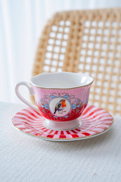 ACAR Birdie 6-Person Porcelain Coffee Cup Set - 90 ml