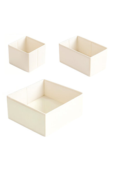 Elindor Σετ 10 πτυσσόμενων κουτιών αποθήκευσης Elindor®, 4 μεγάλα, 4 μεσαία, ...