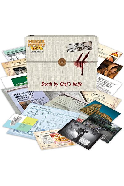 University Games لعبة حفلة جريمة قتل غامضة - الموت بسكين الشيف (14+، ألعاب جا...