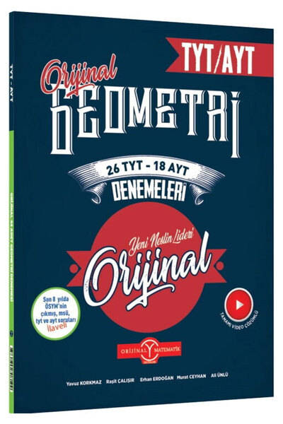 Orijinal Yayınları TYT AYT Geometri 26 TYT 18 AYT Deneme 2026