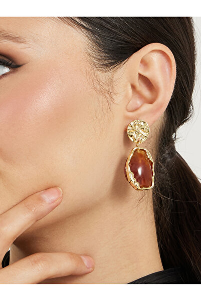 Styli Faux Gemstone Dangle Earrings