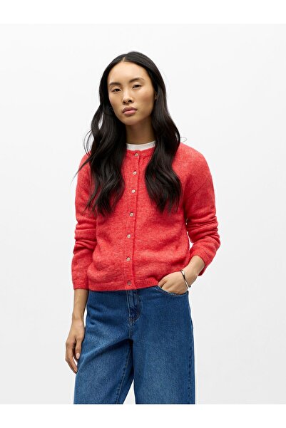 Object Strickjacke Alpaka-Wollmix