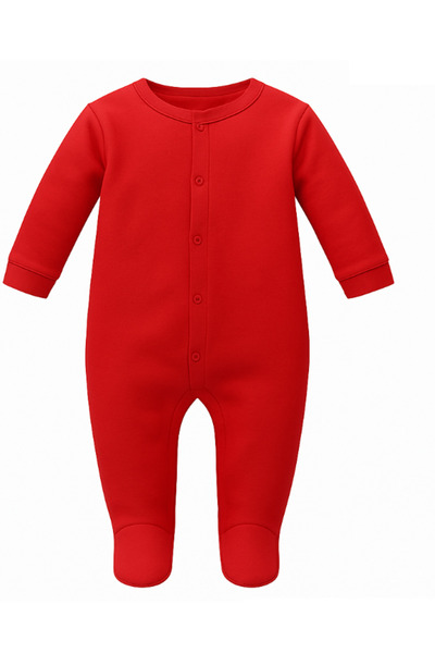Bubu-Still Children's jumpsuit, colored, with snaps, 1-3 months