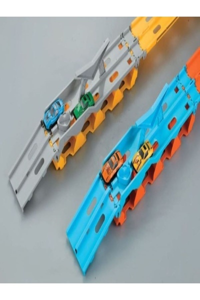 babydoor Racing Track Featured Vehicle Carrier Truck 2 Meters Length Toy Car 24 Vehicle Capacity Ramp