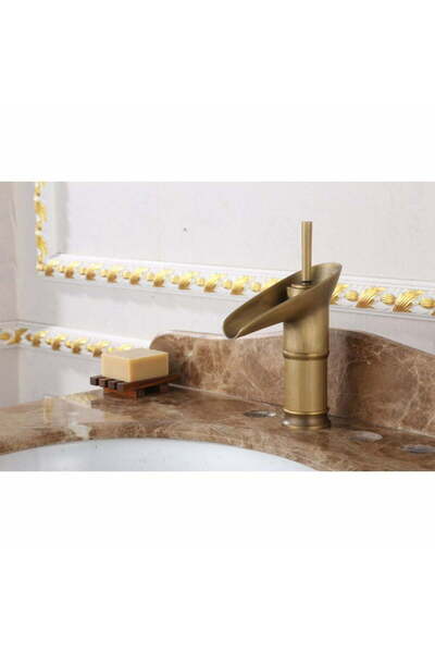 ELİT'S Baterie lavoar Cascade, bronz antic, ESN1764D