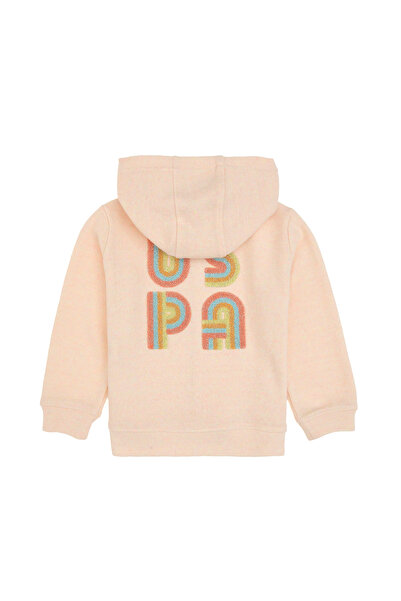 U.S. Polo Assn. Girl's Light Pink Sweatshirt 50314295-Vr078