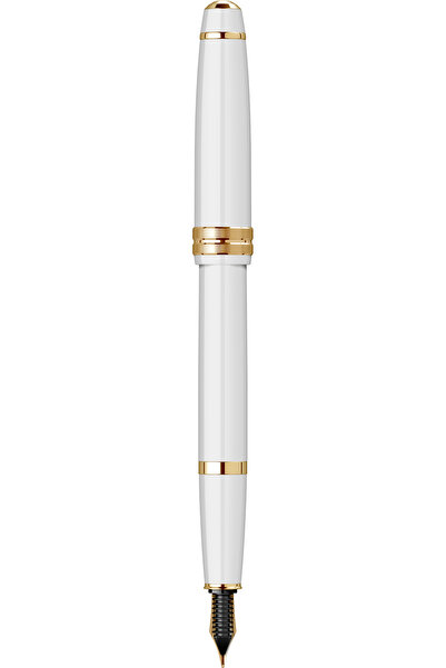 Cross Bailey Light Glossy Resin White GT Pen, glossy ABS body, white