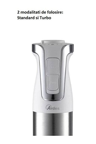 ardes 3 in 1 blender with chopper and mixer Trinity, Stainless steel, 700 ml graduated jar, 1000 W