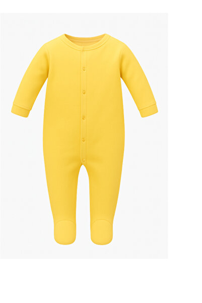 Bubu-Still Children's jumpsuit, colored, with snaps, 1-3 months