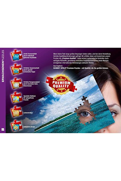 Schmidt Disney Mulan Jigsaw Puzzle, 1000 Pieces (Thomas Kinkade Design)