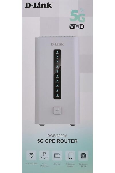 D-Link DWR 3000M 5G CPE Wi-Fi6 AX3000 Router