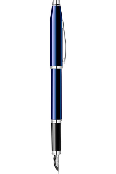 Cross Century II Translucent Blue Lacquer RT Metallic pen, glossy blue