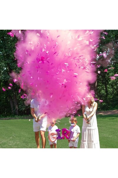 baloanepetrecere.ro Tun confetti gender reveal cu pudra colorata si confetti ...