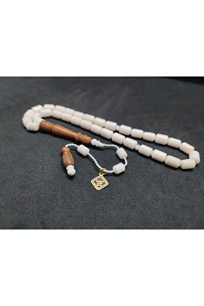 İskeçe Exclusive İskeçeli Cemil Masterpiece Imame Hitame Kuka Combined Natural Camel Bone Certified 8770