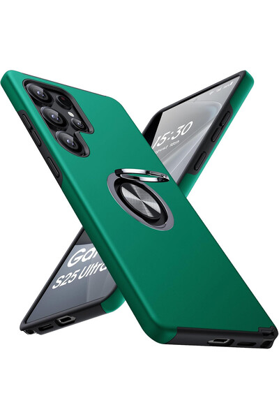 MobileSmart Husă pentru Samsung Galaxy S25 ULTRA, Protecție Militară, Inel 36...