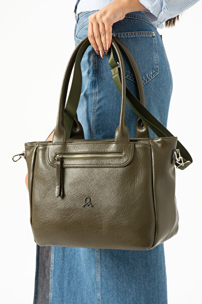 KIRASE Mega Water Resistant Quality Adjustable Strap Multi-Compartment Women's Handbag and Shoulder Bag Boy28-En35