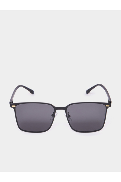 Styli Square Frame Sunglasses with Nose Pad