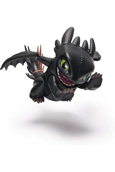 Dreamworks Dragons Interactive 9 cm Dragon Figure – 25+ Sound Effects, Touch Sensor