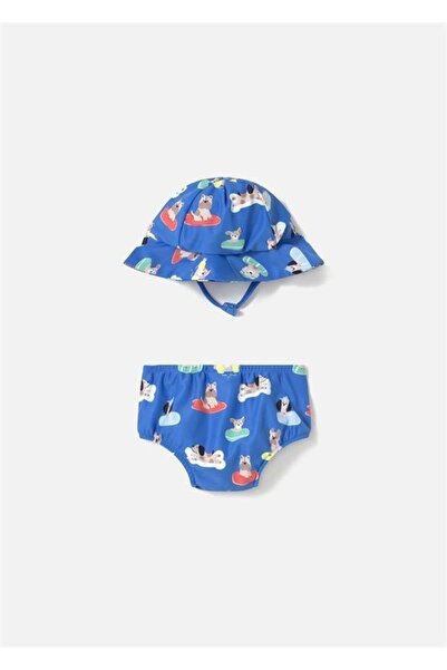 MAYORAL Baby Swimsuit Hat Set of 2 1620
