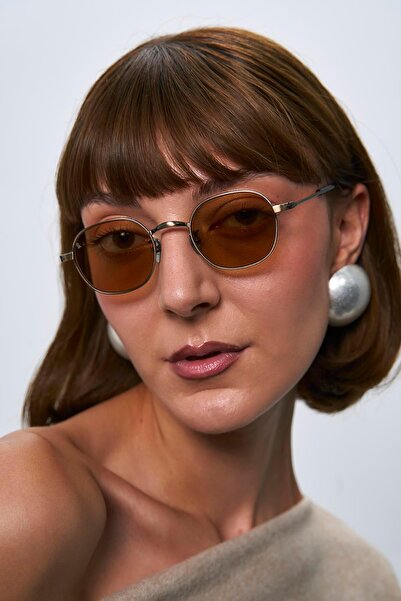 Bilge Karga Lindon Bronze Nude Sunglasses