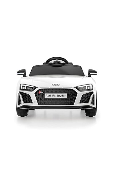 FONIX Electric Ride-On Car Audi R8 R-Sport - Comando Kids, 70W, Ages 3-6, White