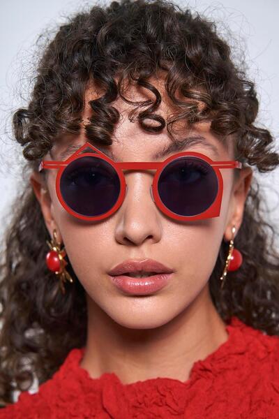 Bilge Karga Triarc Red Black Sunglasses