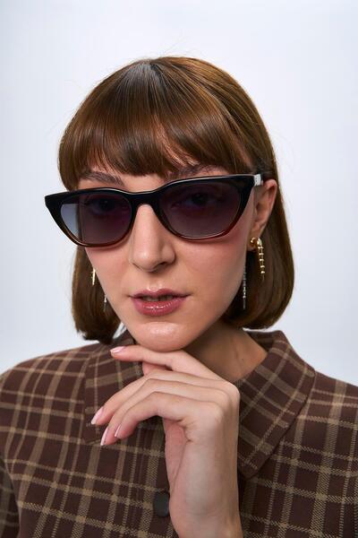 Bilge Karga Elmer Green Nude Green Sunglasses