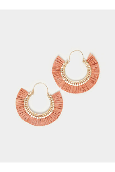 Styli Tasseled Textured Boho Earrings