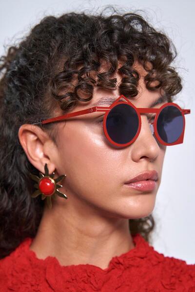 Bilge Karga Triarc Red Black Sunglasses