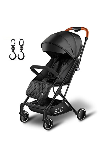 TEKNUM عربة أطفال ترافل لايت - SLD من ويذ هوكس - أسود