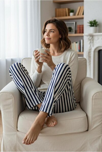 MORRO Long Single Bottom Pajamas - Home Wear Casual Comfortable Pajama Bottoms