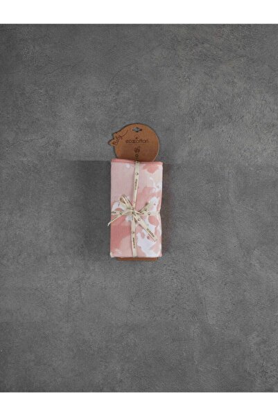 Ecocotton Rosa Baby Combed Cotton Blanket Salmon