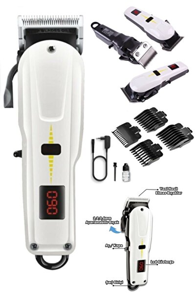 Shavingtech Super Taper Şarjlı Saç Sakal Kesme Tıraş Makinesi 1015 1018 806