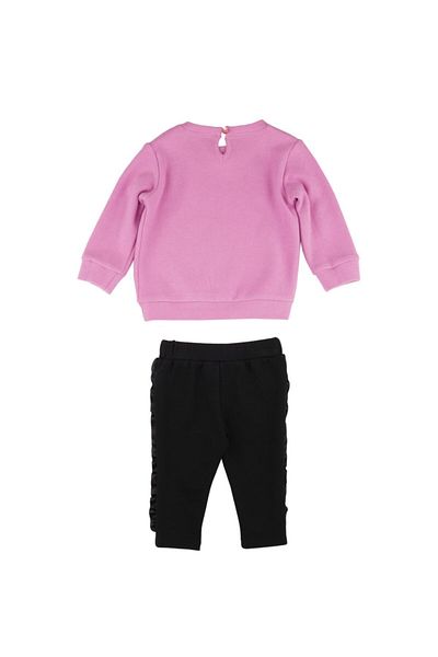 best kids Baby Girl Fuchsia-black Tights Set