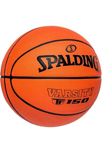 SPALDING FIBA ​​Tf-150 Varsity Size 7 Μπάλα μπάσκετ - Εγκεκριμένο με αντλία μεγέθους 7, Single Eb