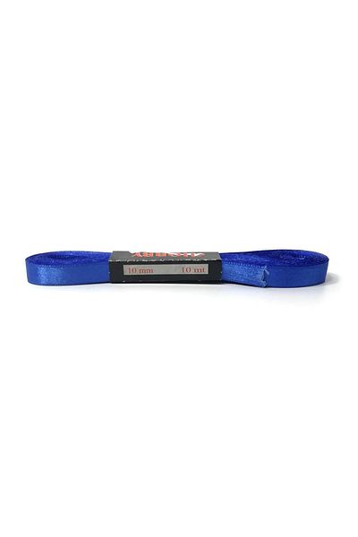 Hobby Satin Ribbon - Cobalt Blue with 1cm Edge