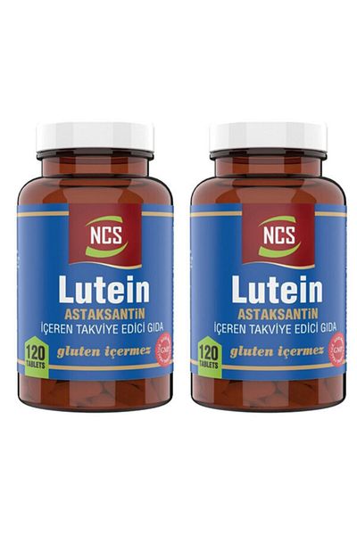 NCS Lutein and Astaxanthin Tablets - 15 Mg, 12 Kg, 120 Tablets, 2 Boxes