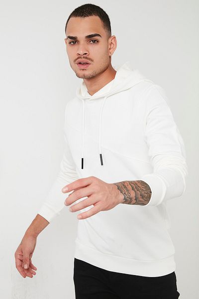 Buratti Ανδρικό φούτερ 100% βαμβακερό με κουκούλα Slim Fit Thin Sweat 5905009