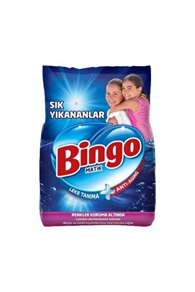 Bingo Sık Yıkananlar Toz Çamaşır Deterjanı 9 Kg