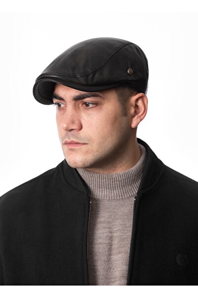 pozze Orijinal Deri Spor Kasket