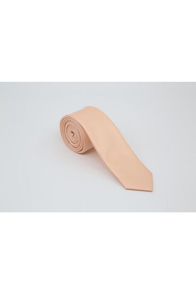 Brianze Salmon Tie Handkerchief Collar Flower Set