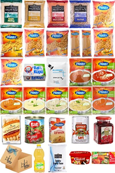 Blueden Kumanya Ramazan Gıda Paketi 30 Parça 113 Nolu Paket