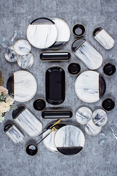 ACAR 6 Kişilik 31 Parça Kahvaltı Takımı