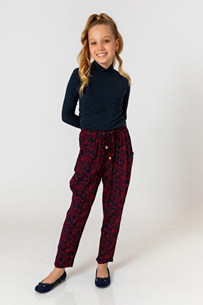 incity Girl's Red Shalwar Pants