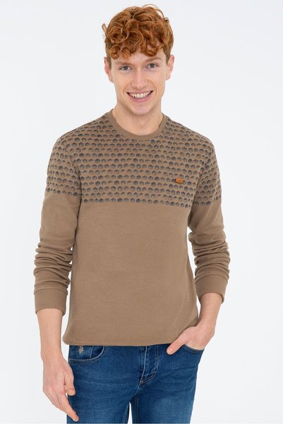 U.S. Polo Assn. Hanorac verde pentru bărbați