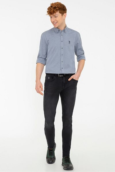 U.S. Polo Assn. 22K Getta Denim Anthracite Gray Trousers