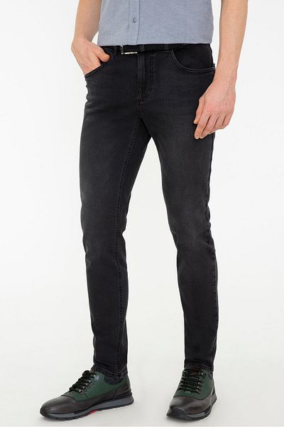U.S. Polo Assn. 22K Getta Denim Anthracite Gray Trousers