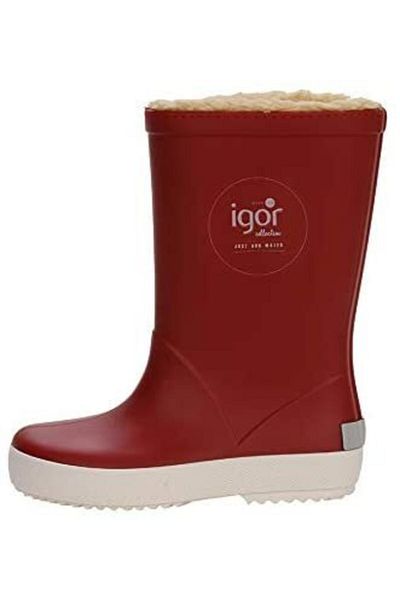 IGOR حذاء Red Splash Nautico Borreguito - مطر للفتيات W10207-ıgr005